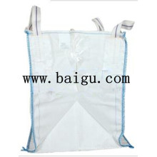 PP Woven Big Bag with White Fabric